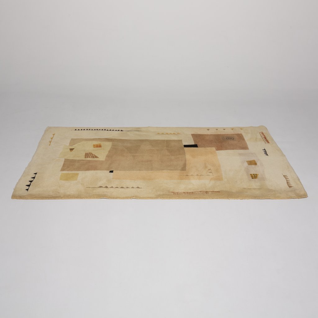 Tapis Anonyme  1980 ( Inconnu) grand format