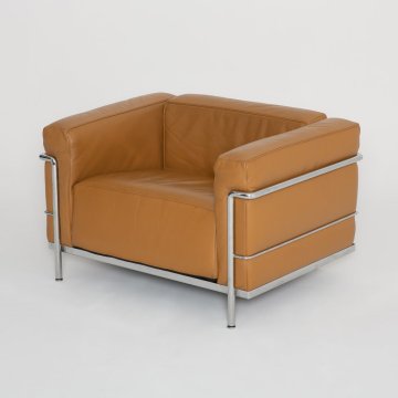 Fauteuil Charles Edouard Jeanneret dit Le Corbusier LC3 1930 (Cassina)